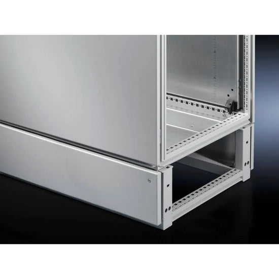 TS Módulo para cableado de chapa de acero 200x800mm RAL 7035