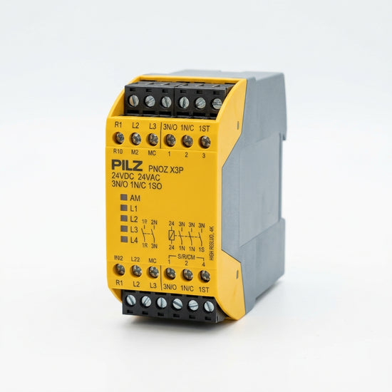 PILZ PNOZ X3P 24VDC 24VAC 3N/O 1N/C 1SO