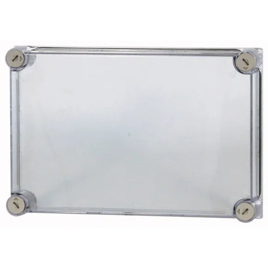 D150-CI43 Tapa gris ahumado transparente 250Hx375Wx150D IP65