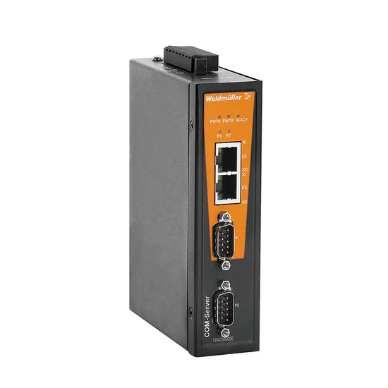 IE-CST-2TX-2RS232/485 Convertidor serial/Ethernet 2xRJ45/2xDB9 -40~75°C