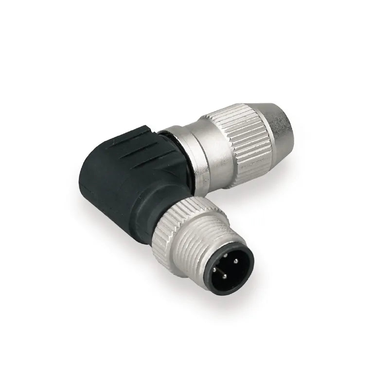SAISW-4-IDC M12 Conector macho acodado M12 4P Codigo A Conexión IDC IP67