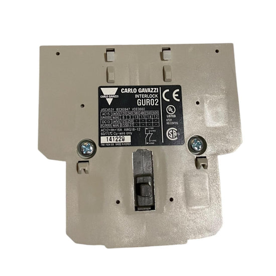 Carlo Gavazzi GUR02 bloque auxiliar