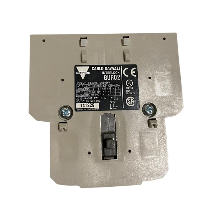 Carlo Gavazzi GUR02 bloque auxiliar