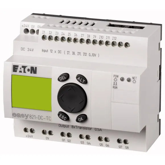 EASY821-DC-TC RELE 12E8S 24VDC C/RELOJ