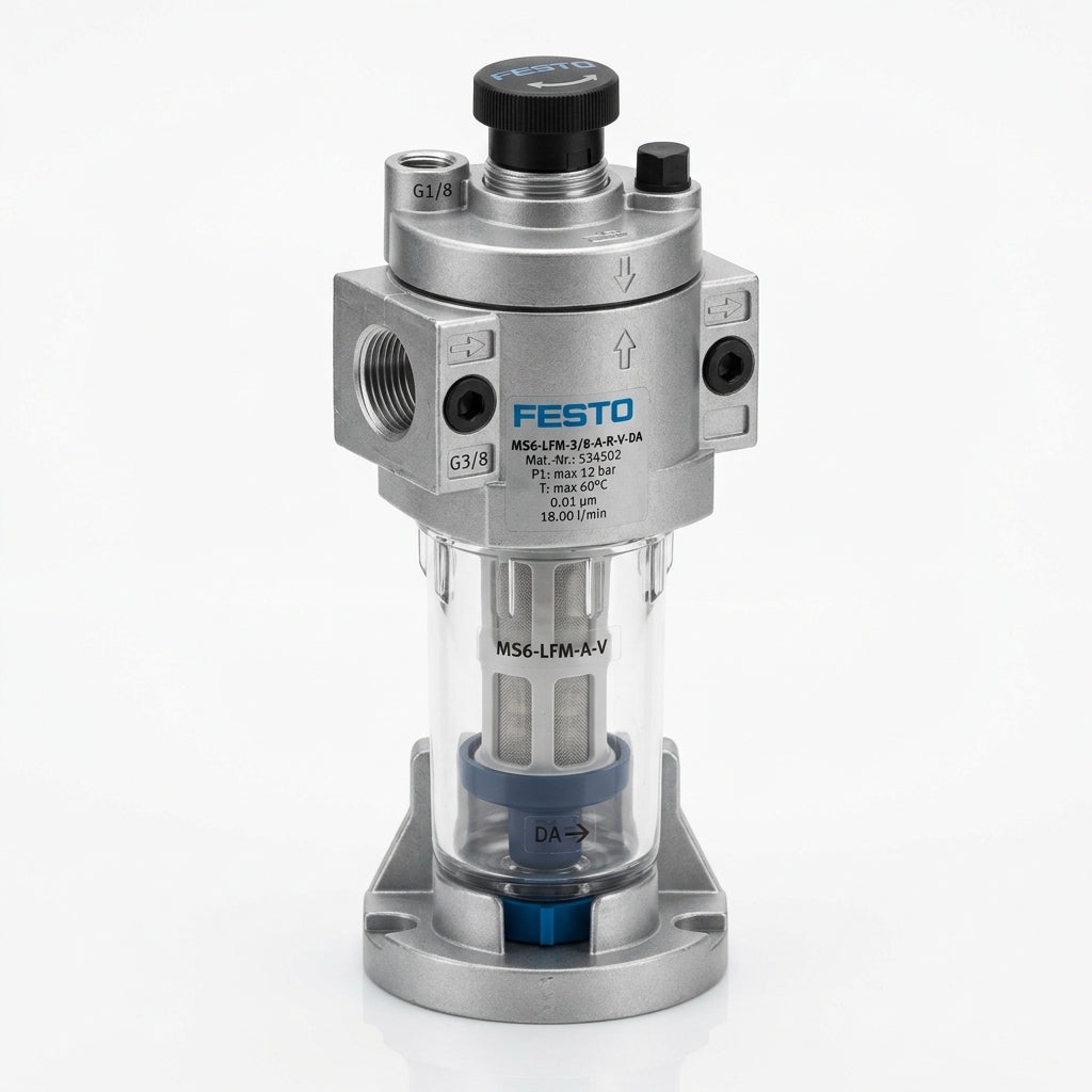 FESTO MS6-LFM-3/8-A-R-V-DA