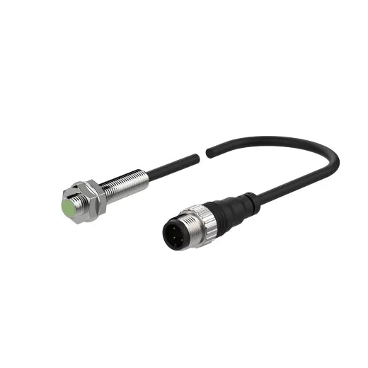 PRWL08-1.5DN Sensor inductivo largo M08 SN 1.5mm Rasante 24VCD NPN NA T/cable co