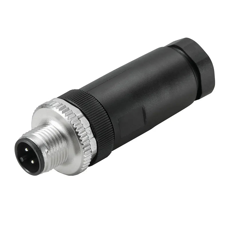 SAIS-4/7 Conector macho recto M12 4P PG7 Codigo A IP67