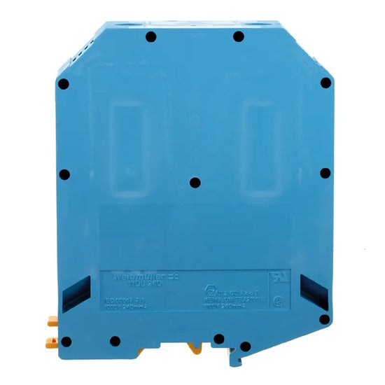 WDU 240 BL Clema de paso en color azul 240mm² 1/0-500MCM 415A 1000VCA