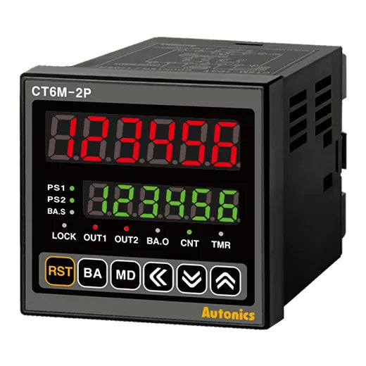CT6M-I4 Contador/Timer LED 6dígitos 72WX72H Indicador 100-240VCA
