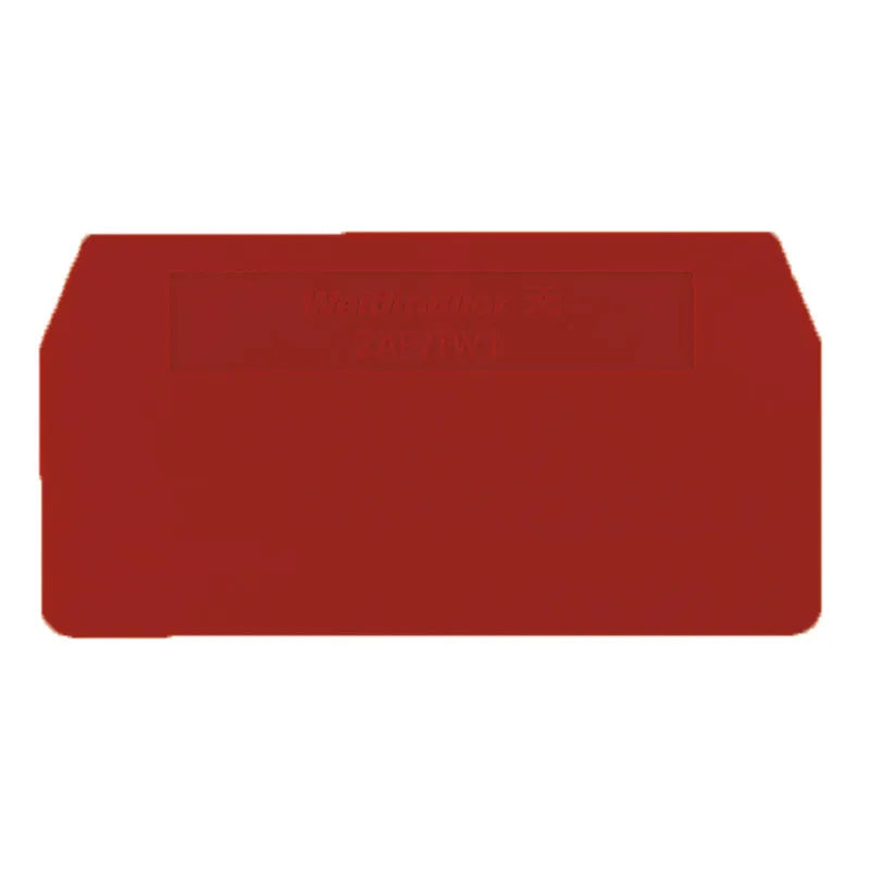 ZAP/TW 1 RT Tapa final rojo para clema ZDU/ZPE/ZTR 2.5/WTL 4