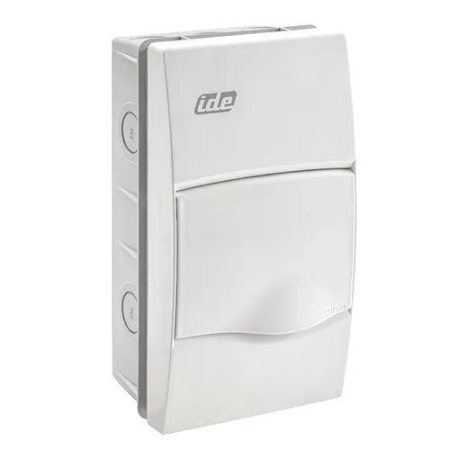 30250 Oro Caja distribución Empotrar 4M 228Hx120Wx97Dmm IP40 V/Transparente