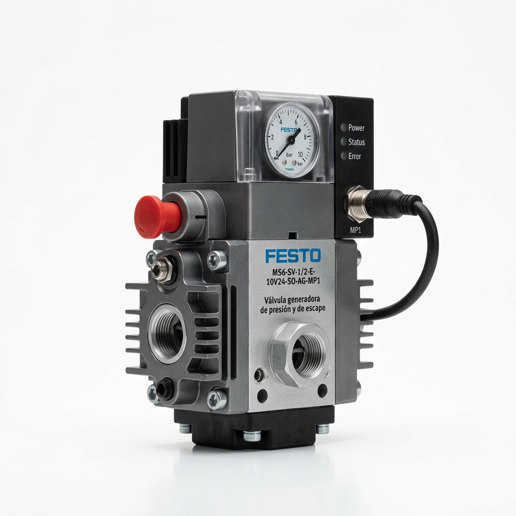 FESTO MS6- SV-1/2-E-10V24- SO-AG-MP1