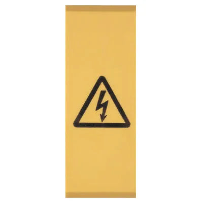 WAD 20 GE Cubierta con simbolo de rayo para bornes WDU 50/70/95N Color amarillo
