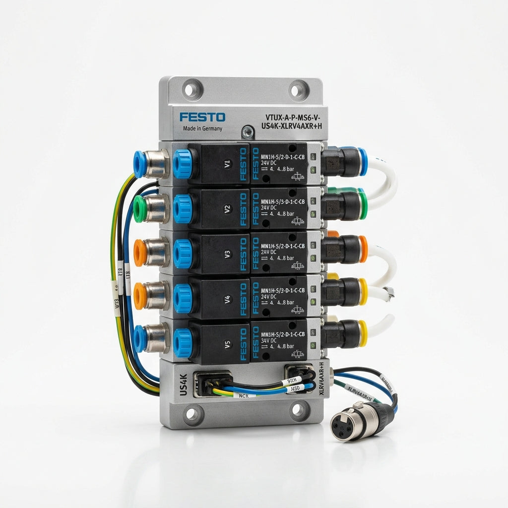 FESTO VTUX-A-P-MS6-V-US4K-XLRV4AXR+H