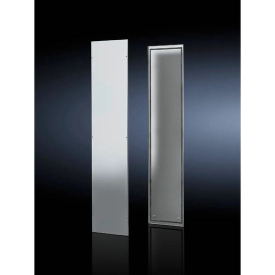 TS Laterales atornillables de chapa de acero 2000Hx500Dmm 2 piezas RAL 7035