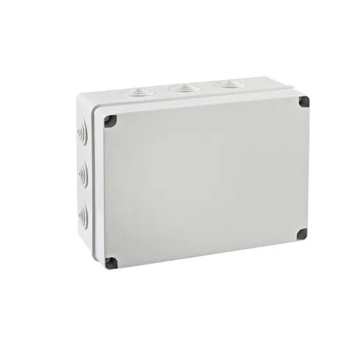 19500 Caja estanca con conos pasacables Tapa Opaca 253Hx342Wx133Dmm IP67