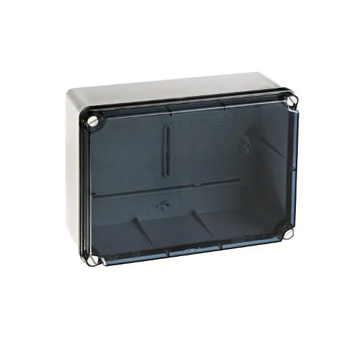 19420 Caja estanca con laterales lisos Tapa Transparente 186Hx246Wx101Dmm IP67