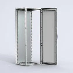 Armario de chapa de acero 2000Hx800Wx600Dmm 1 Puerta IP55 NEMA 12 RAL7035