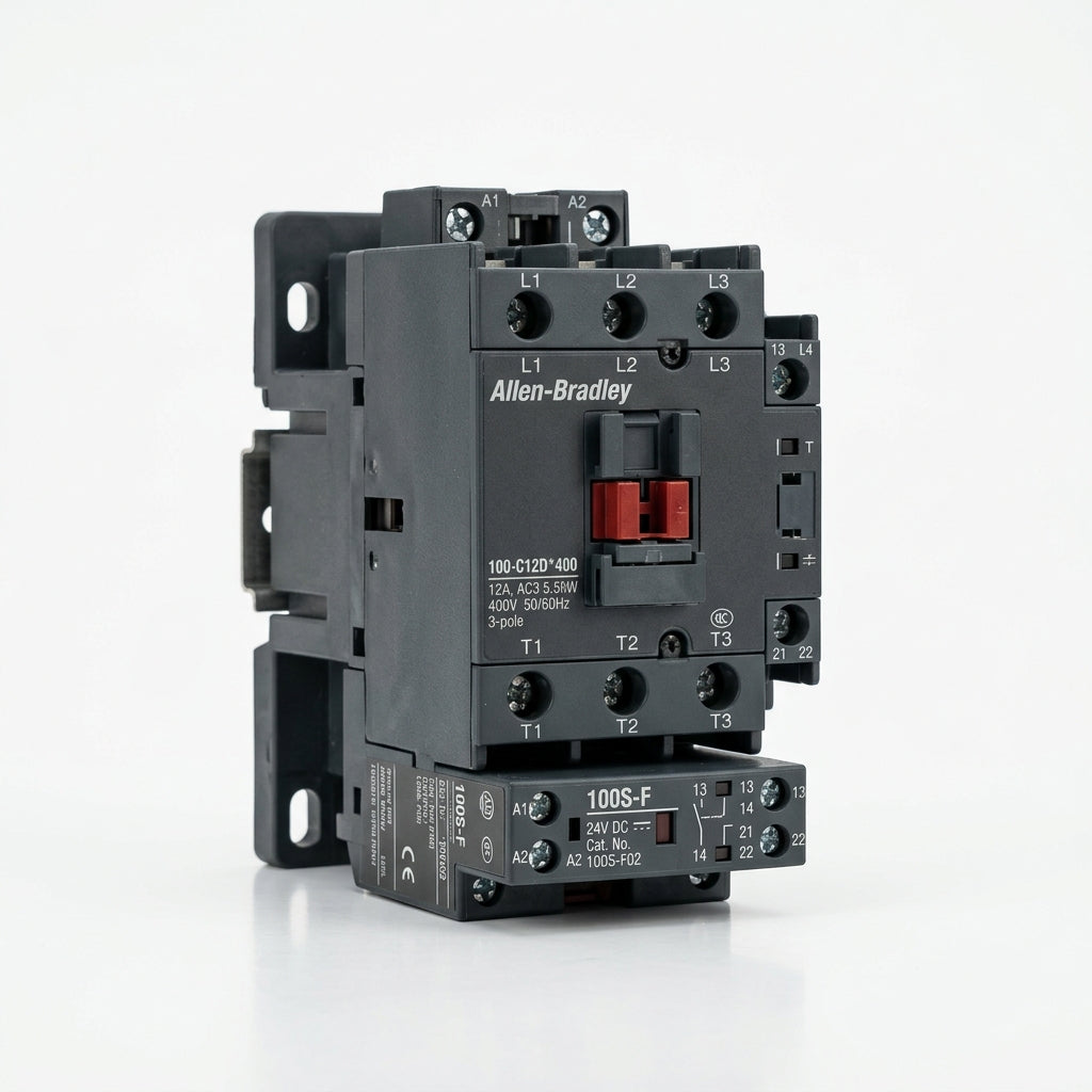 Allen Bradley 100-c12d*400+100s-f contactor de seguridad Con Detalle