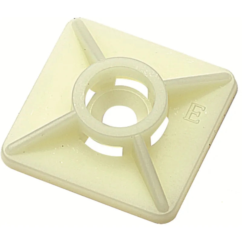 CBH 19/19 NC Base autoadherible para cinchos 19Hx19Wmm 100Pz Natural