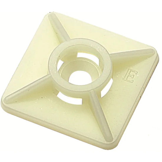 CBH 19/19 NC Base autoadherible para cinchos 19Hx19Wmm 100Pz Natural