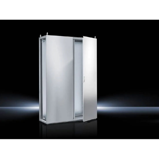 TS8 Armario de chapa de acero 2000Hx1200Wx600Dmm 2 Puertas IP55 NEMA 12 RAL7035