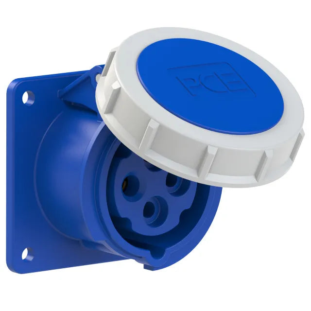 2815 Base empotrar 3P+T 9H 32A 250V IP67 Azul