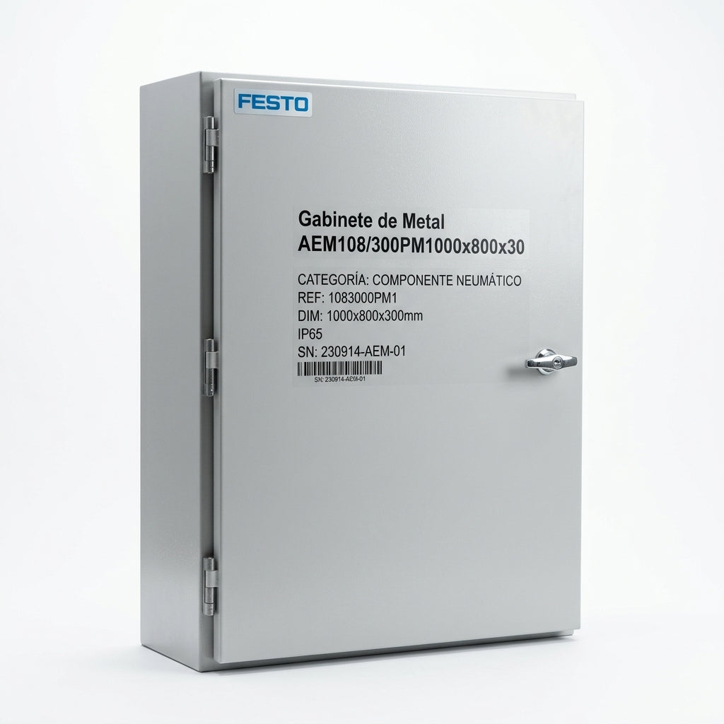FESTO Gabinete de Metal AEM108/300PM1000x800x30