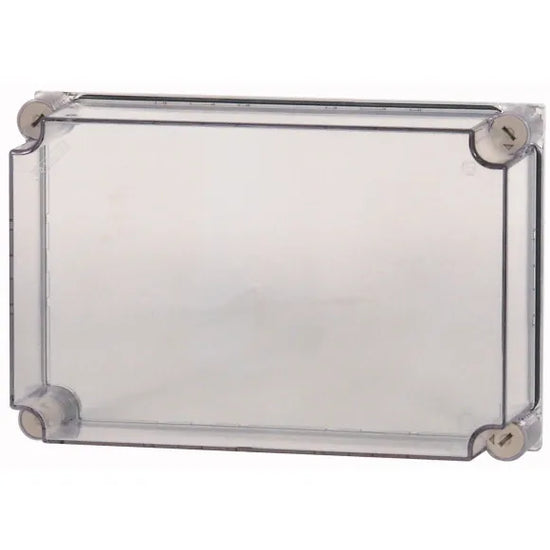 D200-CI43 Tapa gris ahumado transparente 250Hx375Wx200D IP65