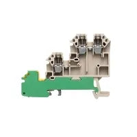DLA 2.5 DB Clema de conexión actuador (señal ,-,PE) 2.5mm² 26-12AWG 17.5A 250VCA