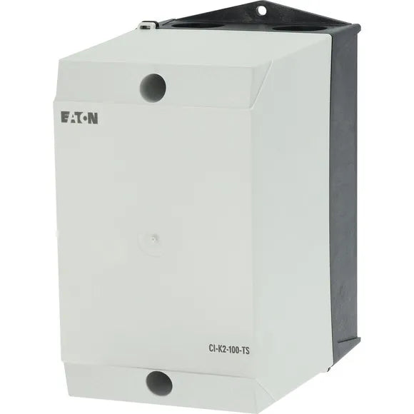 CI-K2-100-TS Caja aislada con riel de montaje 160Hx100Wx100D Montaje panel IP65