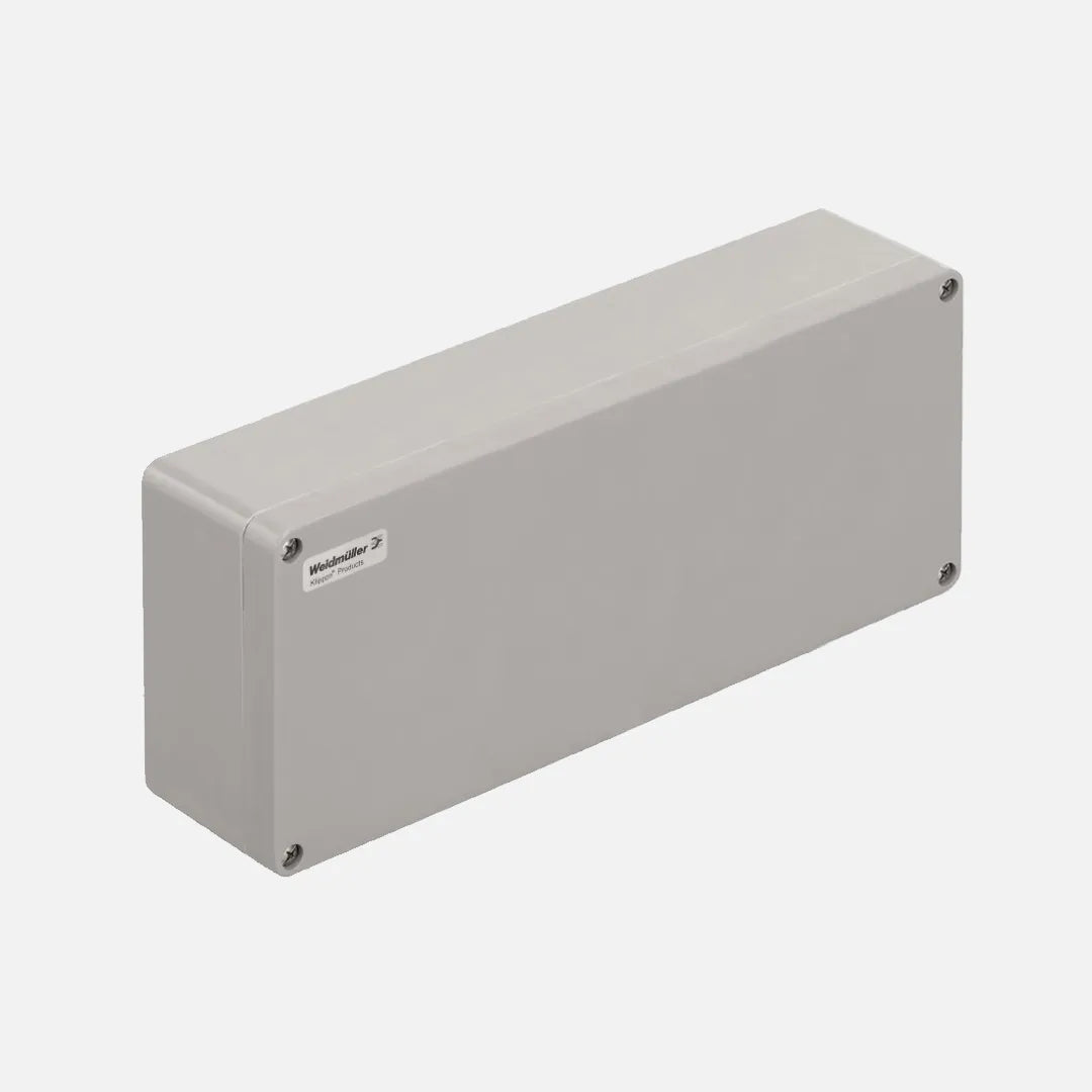 KLIPPON Caja de bornes de poliester 160Hx360Wx90Dmm IP66 RAL 7035 1 pieza