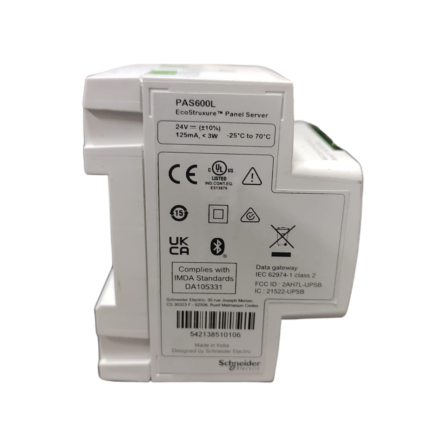 Schneider electric PAS600L unidad de control