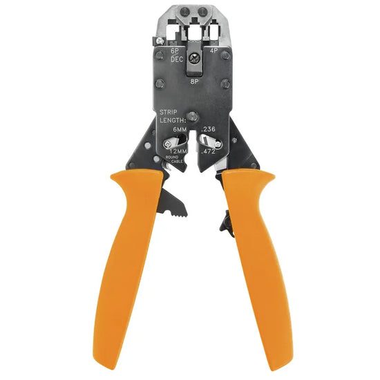TT 864 RS Herramienta prensar conectores WE/DEC 4, 6, 8 polos. RJ45, RJ12