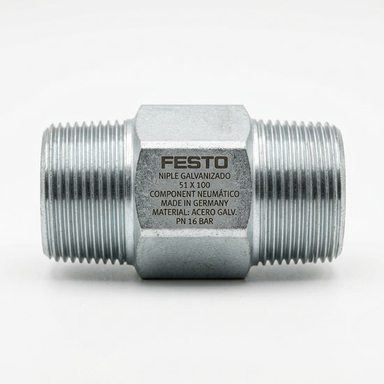 FESTO NIPLE GALVANIZADO DE 51X100