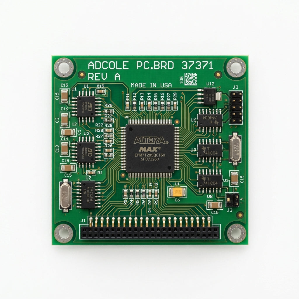 Adcole Pc.brd 37371 placa de circuito impreso