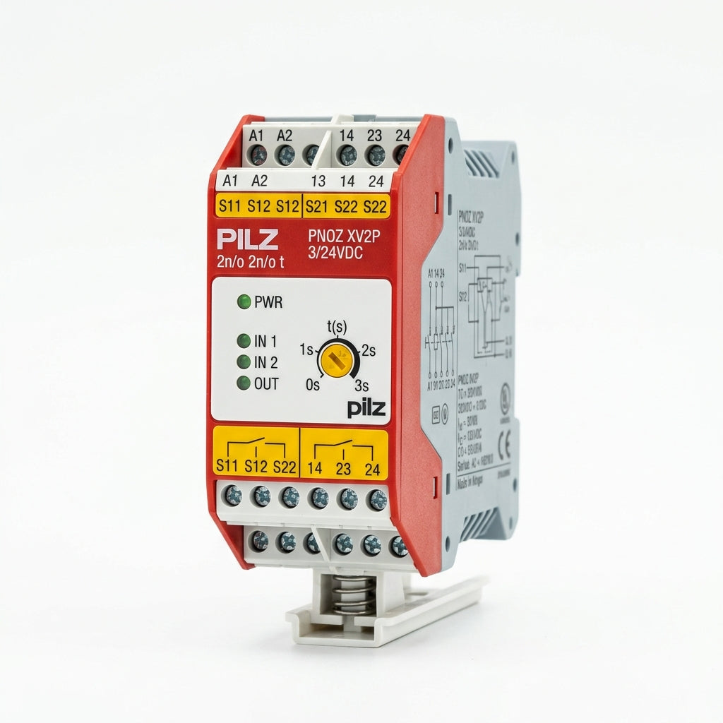 PILZ PNOZ XV2P 3/24VDC 2n/o 2n/o t