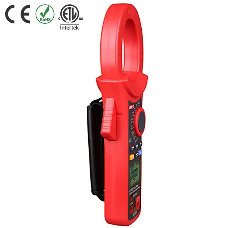 Pinza amperimétrica 2500A AC/DC, 1000V AC/DC, 60M?, 60mF, 60MHz, -40°-1000°C