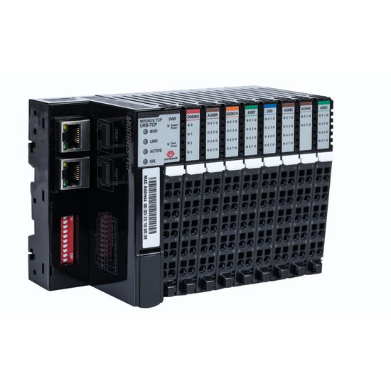 Unistream Módulo de expansión remota 4 OA  0-20mA 12bits 24V Riel DIN