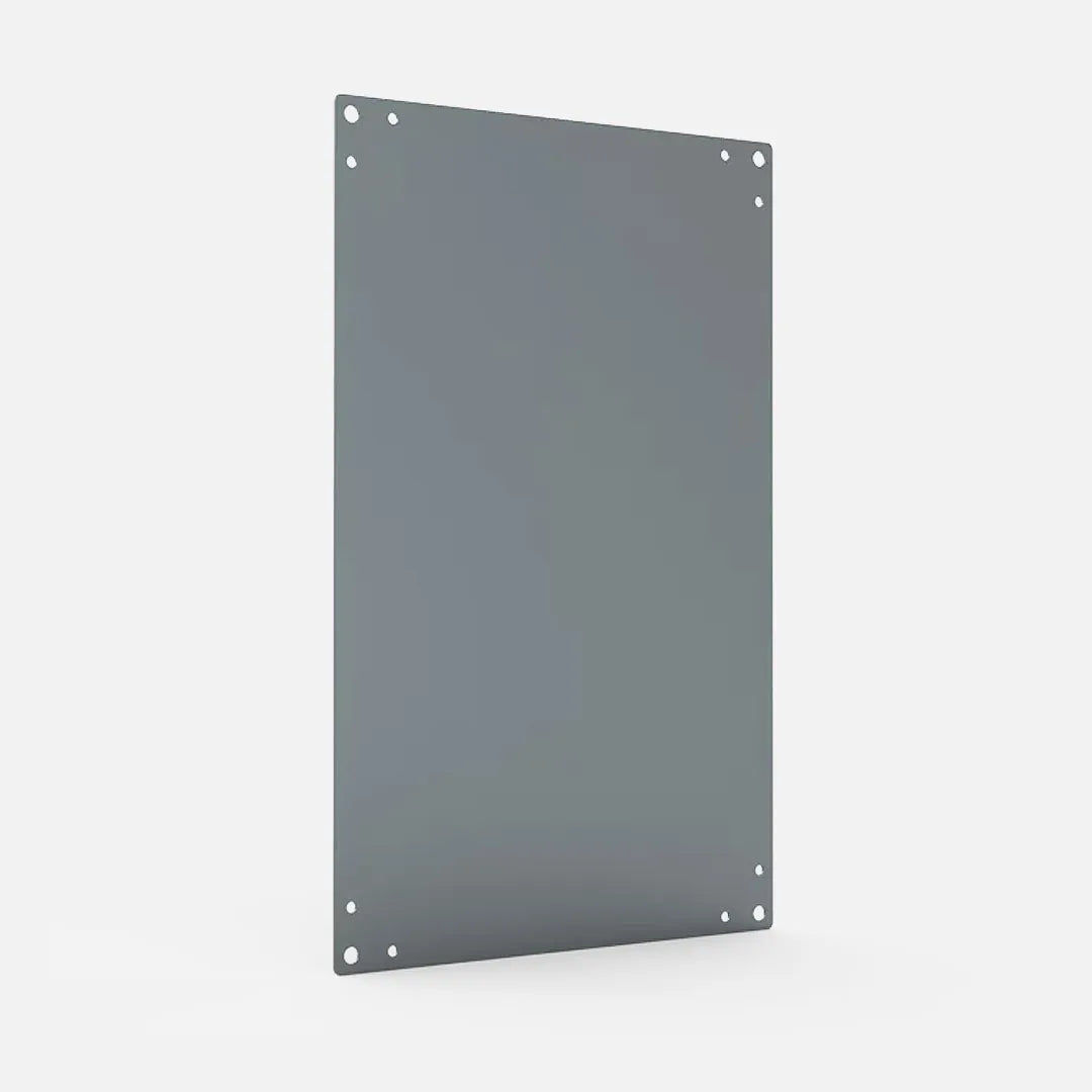 Placa de montaje de chapa de acero galvanizada Para 415Hx315Wmm 1 pieza