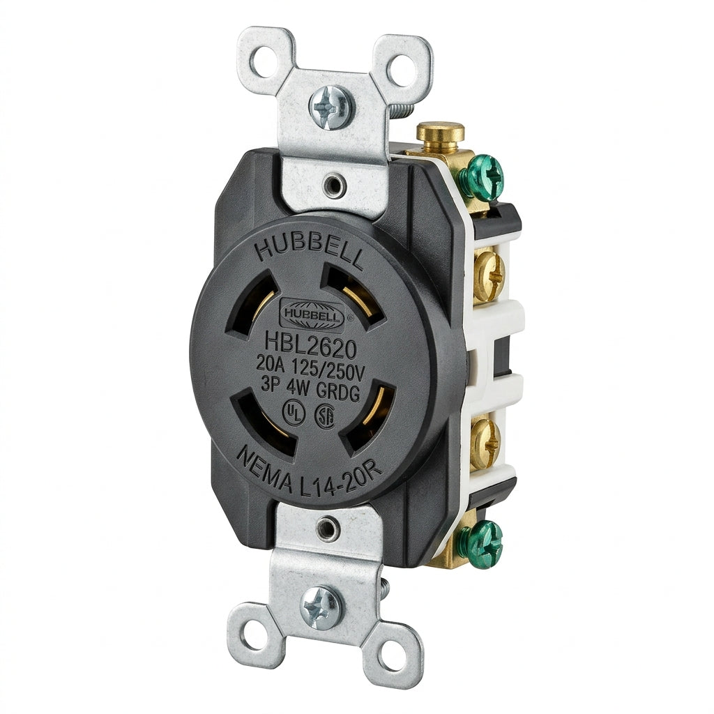 Hubbell HBL2620 dispositvo de bloqueo