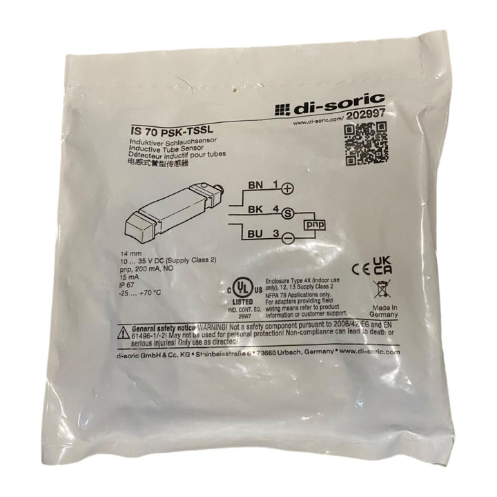 Di-soric IS 70 PSK-TSSL sensor de proximidad