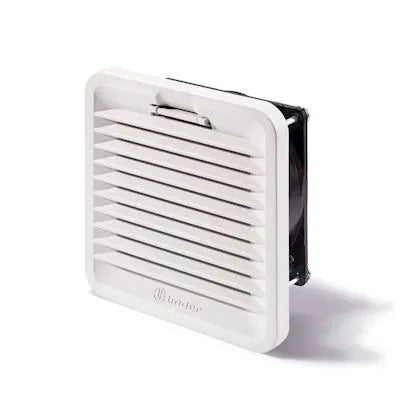 Ventilador con filtro 400m³/h 255x255mm 230VCA RAL 7035 Tamaño 4