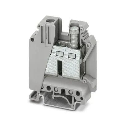 UK 35 Clema de paso  18AWG-1/0 AWG dos conexiones 125A 1000V gris