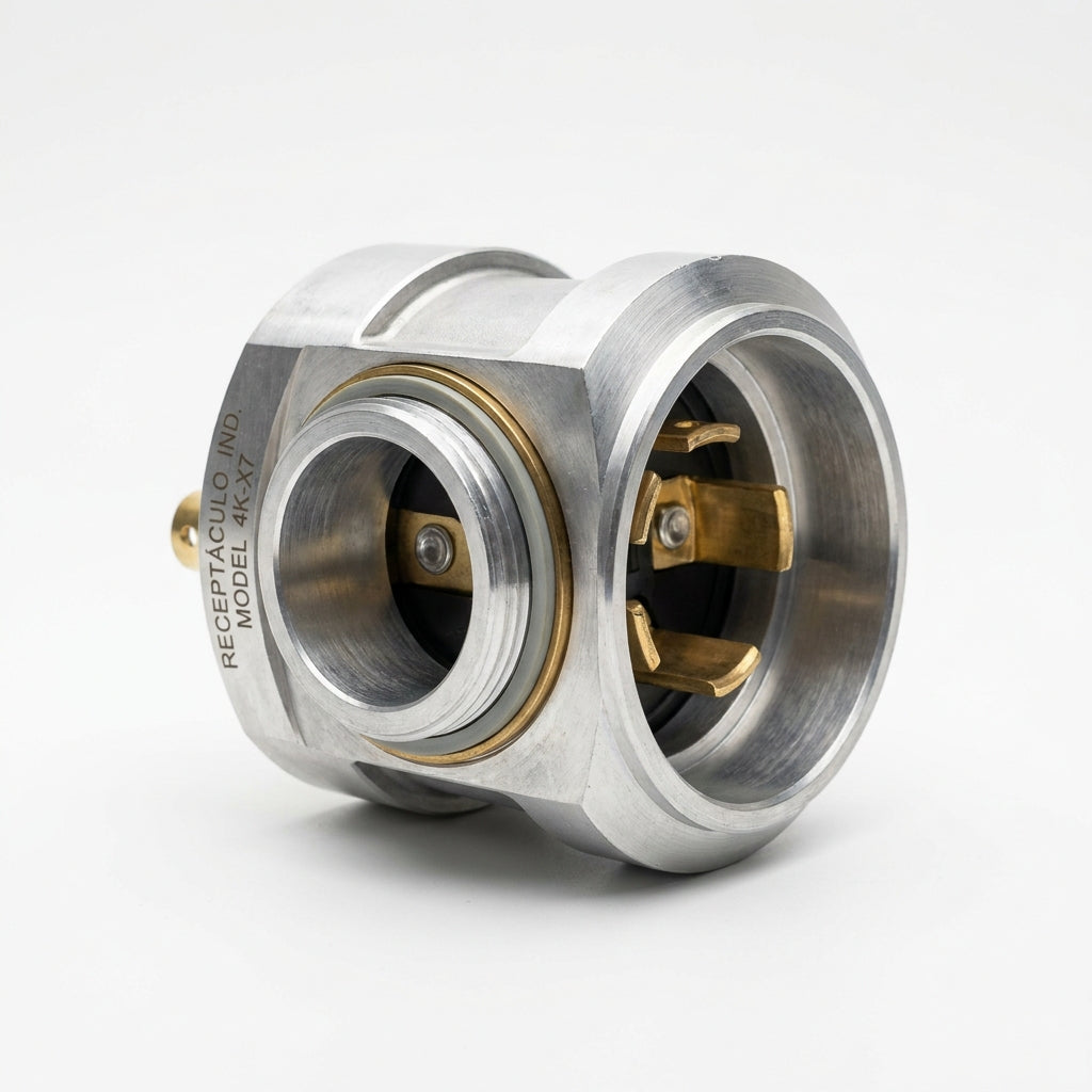 BIND ME 416BBR7-3032  Recept�culo con Base Trasera; Bornas de Tornillo; IP44; 16A; 4 Hilos; 500 VCA
