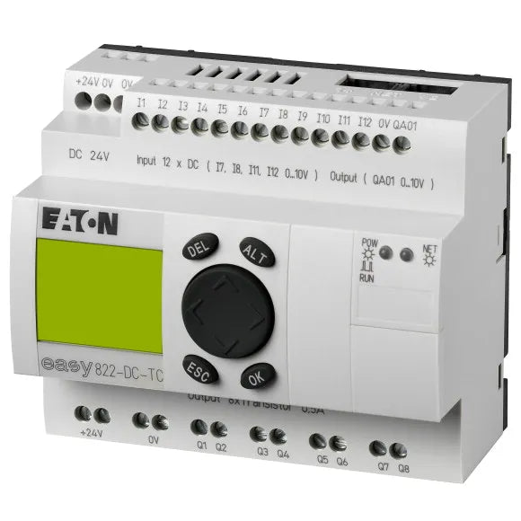 EASY822-DC-TC RLEL 12E8S 24 VDC C/RELOJ
