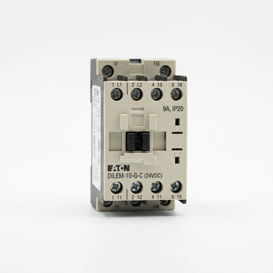 DILEM-10-G-C(24VDC) Mini contactor trifásico + 1NA 24VCD 9A IP20