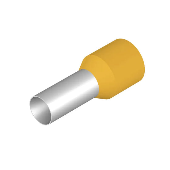 H25,0/30D 16 GE Terminal tipo ferrul aislado 30L 25mm² 3AWG DIN Amarillo 50PZ