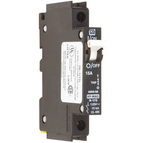 9926251015 QL-1-13-DM-KM-15 9926 Interruptor magnético hidráulico 1P 15A 10kA Cu