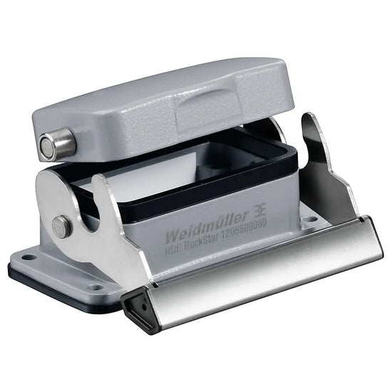 HDC 10B ADLU Base abierta con tapa para insertos de 10P 1Gancho Grupo 4 IP65